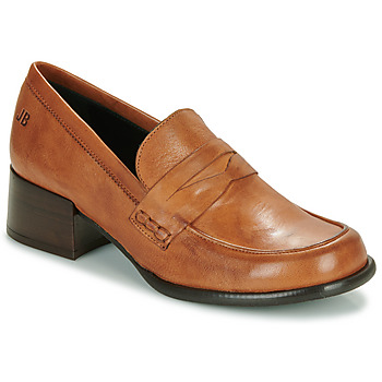 Shoes Women Loafers JB Martin LOLIE Nappa / West / Cognac