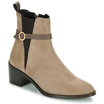 Shoes Women Mid boots JB Martin LOSANA Crust / Velvet / Taupe