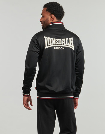 Clothing Men sweaters Lonsdale IRTHING Black / White