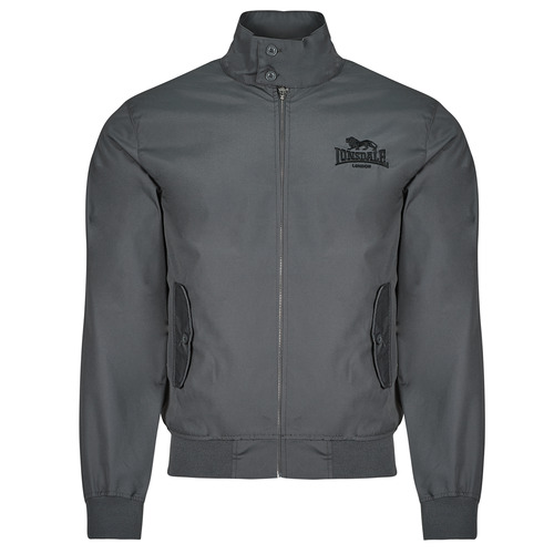 Clothing Men Blouses Lonsdale ACTON Grey / Black