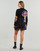 Clothing Women Short Dresses Desigual VEST PENSEE LACROIX Black / Multicolour