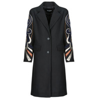 Clothing Women coats Desigual COAT CRACOVIA Black