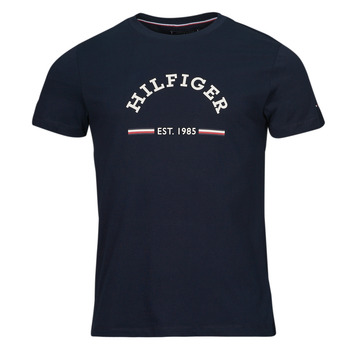 Clothing Men short-sleeved t-shirts Tommy Hilfiger RWB ARCH GS TEE Marine