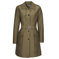 Clothing Women Trench coats Morgan GINAI Kaki