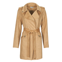 Clothing Women Trench coats Morgan GARIA Beige