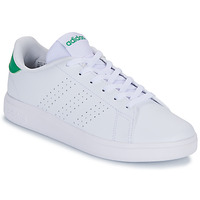 Shoes Children Low top trainers Adidas Sportswear ADVANTAGE BASE 2.0 J White / Green