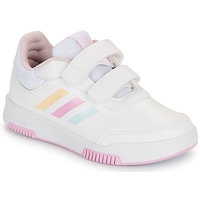 Shoes Girl Low top trainers Adidas Sportswear Tensaur Sport 2.0 CF K White / Pink / Multicolour