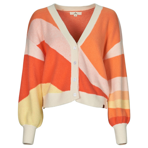 Clothing Women Jackets / Cardigans Rip Curl HIGH TIDE KNIT CARDIGAN Multicolour