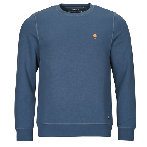 Clothing Men sweaters Faguo PAP DONZY SWEAT COTTON Blue