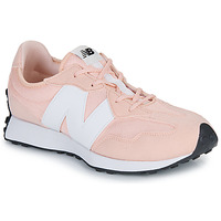 Shoes Girl Low top trainers New Balance 327 Pink / White