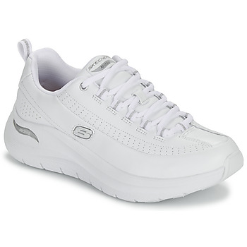 Shoes Women Low top trainers Skechers ARCH FIT 2.0 STAR BOUND White