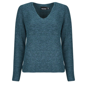 Clothing Women jumpers Pieces PCELLEN Blue