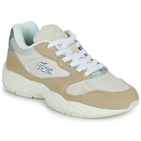 Shoes Children Low top trainers Lacoste STORM 96 Beige