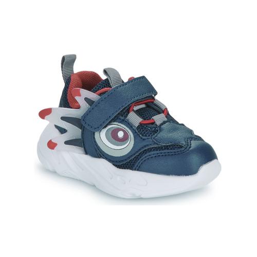 Shoes Boy Low top trainers BEPPI  Marine / Red