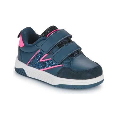 Shoes Girl Low top trainers BEPPI  Marine / Pink