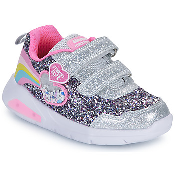 Shoes Girl Low top trainers BEPPI  Silver / Pink