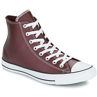 Shoes Men High top trainers Converse CHUCK TAYLOR ALL STAR FAUX LEATHER Bordeaux