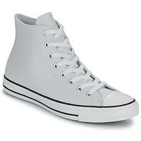 Shoes Men High top trainers Converse CHUCK TAYLOR ALL STAR FAUX LEATHER Grey