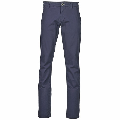 Clothing Men chinos Selected THREE PARIS Marine