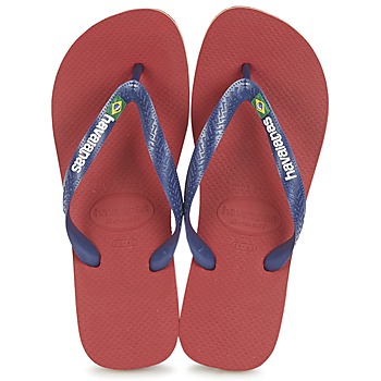 Shoes Flip flops Havaianas BRASIL LOGO Marine / Red