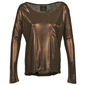 Clothing Women Long sleeved shirts Chipie NINON Gold