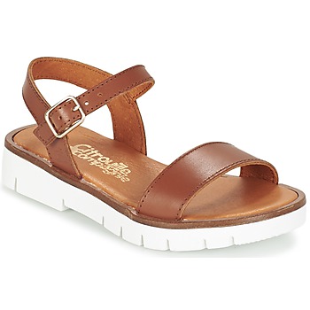 Shoes Girl Sandals Citrouille et Compagnie GAPOTI Camel