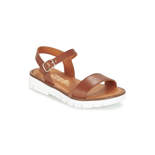 Shoes Girl Sandals Citrouille et Compagnie GAPOTI Camel