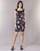 Clothing Women Short Dresses Love Moschino WVG3100 Black / Multicolour