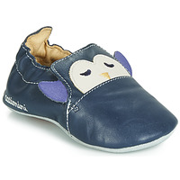 Shoes Boy Slippers Catimini PINGOU Marine / Ecru