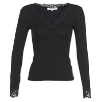 Clothing Women Long sleeved shirts Morgan TRACY Black