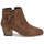 Schoenen Dames Enkellaarzen Betty London HEIDI Cognac