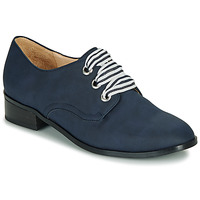 Schoenen Dames Derby André MONTSERRAT Blauw