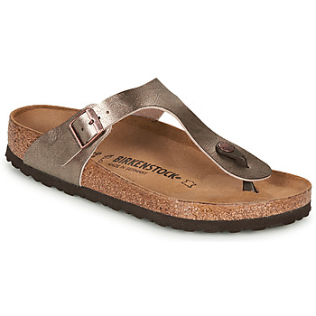 Schoenen Dames Teenslippers Birkenstock GIZEH Brons