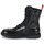 Schoenen Dames Laarzen Kickers MEETICKZIP Zwart / Lak