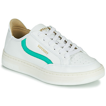 Schoenen Dames Lage sneakers Superdry BASKET LUX LOW TRAINER Wit