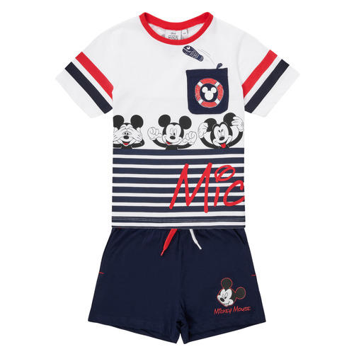 Textiel Jongens Setjes TEAM HEROES  MICKEY SET Multicolour