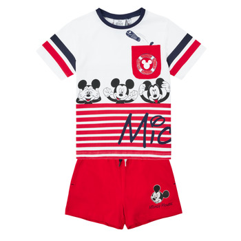 Textiel Jongens Setjes TEAM HEROES  MICKEY SET Multicolour