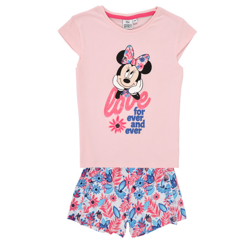 Textiel Meisjes Setjes TEAM HEROES  MINNIE SET Roze