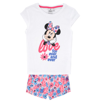 Textiel Meisjes Setjes TEAM HEROES  MINNIE SET Wit