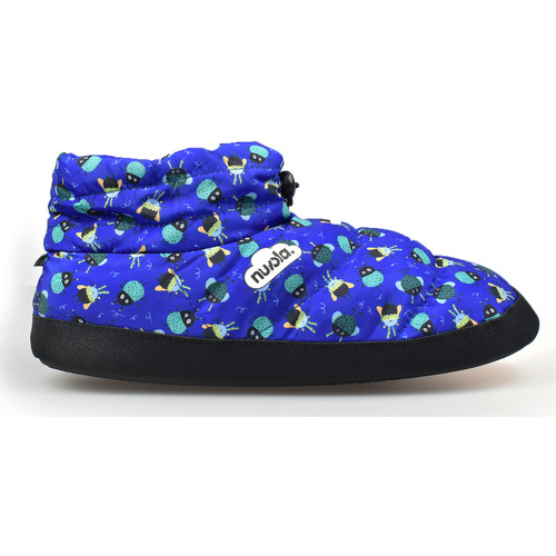 Schoenen Sloffen Nuvola. Boot Home Printed 21 Bugs Blauw