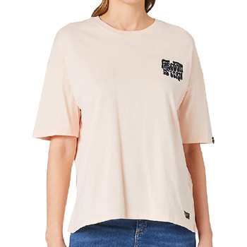 Textiel Dames T-shirts & Polo’s Superdry  Roze