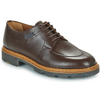 Schoenen Dames Derby Pellet LURON Kalf / Bruin