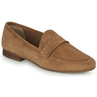 Schoenen Dames Mocassins JB Martin 1FRANCHE ROCK Fluweel / Camel