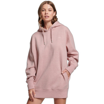 Textiel Dames Jurken Superdry Robe femme  Vintage Logo Roze