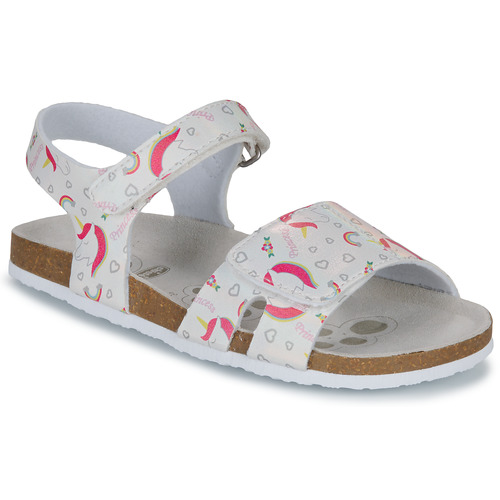 Schoenen Meisjes Sandalen / Open schoenen Chicco FINDY Wit / Roze