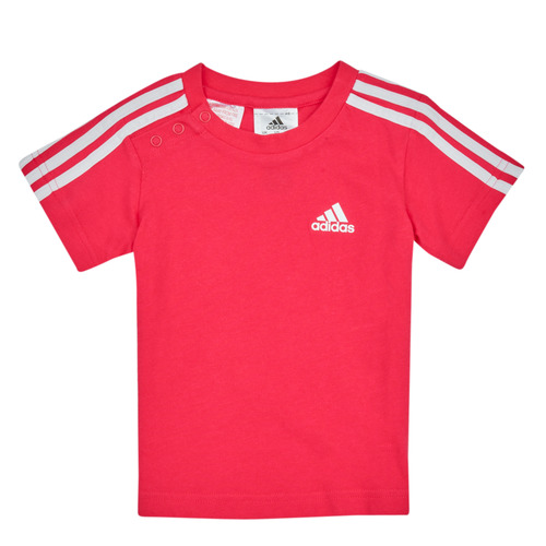 Textiel Kinderen T-shirts korte mouwen Adidas Sportswear IB 3S TSHIRT Roze