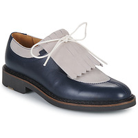 Schoenen Dames Derby Pellet VANILLE Kalf / Smooth / Oceaan / Grijs