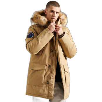 Textiel Heren Jacks / Blazers Superdry Parka  Everest Beige