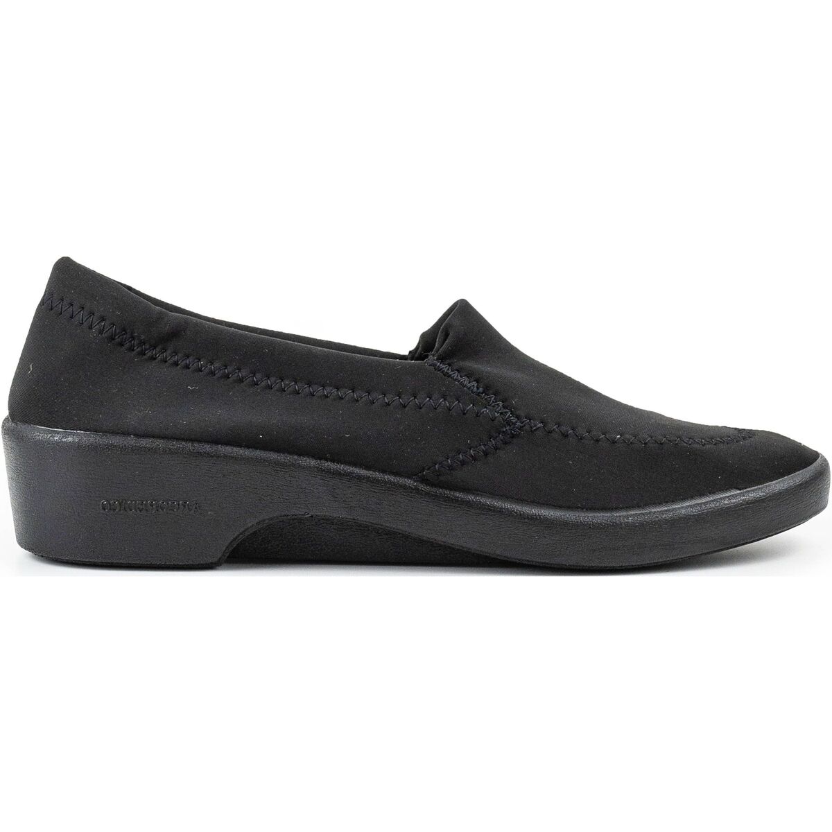 Schoenen Dames Mocassins Arcopedico Slipper Zwart