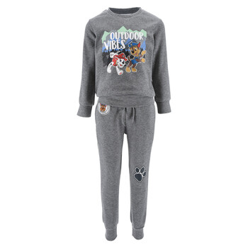 Textiel Jongens Trainingspakken TEAM HEROES  ENSEMBLE JOGGING PAW PATROL Grijs